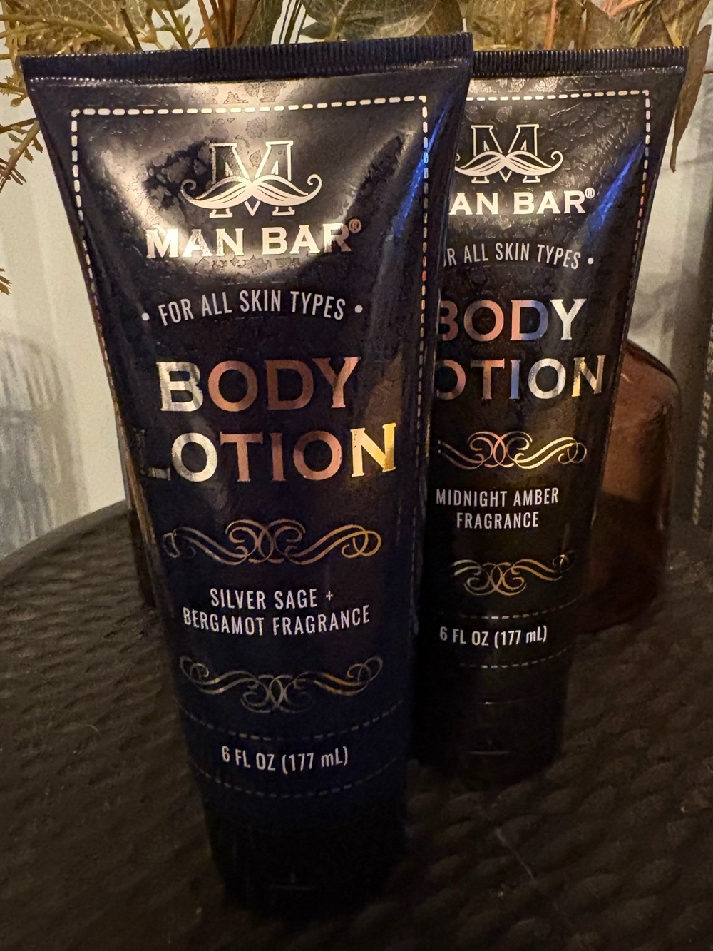 Man Bar Body Lotion - Silver Sage + Bergamot (Navy) #2